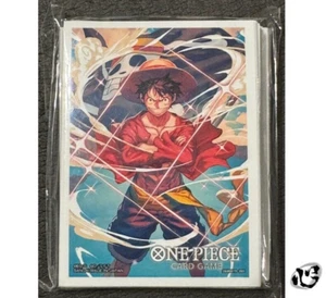 ONE PIECE Card Game Monkey D Luffy Official Limited Card sleeve 70pcs - Picture 1 of 5
