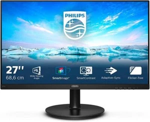 Philips V-line 272V8A/00 Monitor 27" FHD 1920x1080 VGA HDMI DP 75Hz 4ms schwarz - Bild 1 von 4