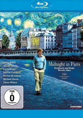 Midnight in Paris (Owen Wilson) # BLU-RAY-NEU - Bild 1 von 4