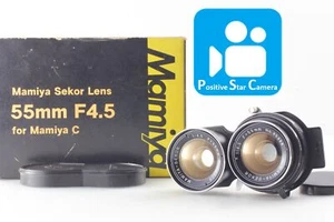 [N MINT] Mamiya Sekor 55mm f/4.5 TLR Lens for C330 C220 C33 C22 From JAPAN - Picture 1 of 12