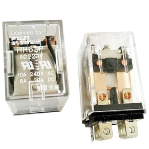 2Pcs FUJI HH62P-AC220V Intermediate Relay 8Pins 10A 240VAC - Picture 1 of 1