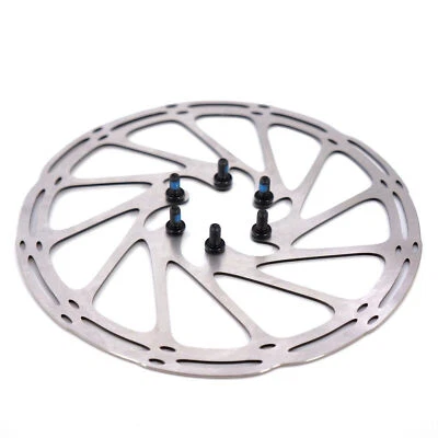 Tipsum 180 / 203mm MTB Bike Disc Brake Rotor 6 Bolt Hard Steel Bike Rotor 1or2