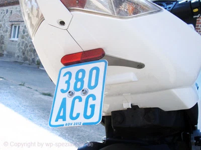 Kennzeichenhalter mittig Peugeot C-Tech Jetforce 50 Darkside Roller G-Tech TSDI - Bild 1 von 4