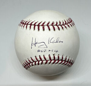 Harry Kalas Signed Autographed Ball. JSA.