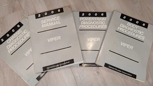 2006 Dodge Viper Service Shop Repair Manual - Picture 1 of 6