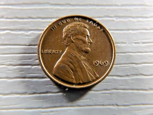 US 1969 1 Cent - Picture 1 of 2