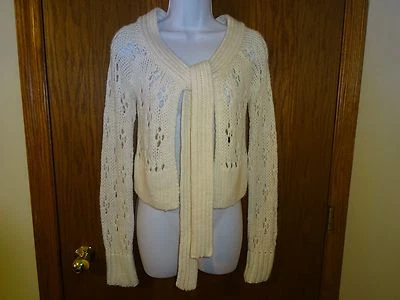 NUEVO SUÉTER MUJER BEBE MARFIL TALLA M MEZCLA LANA  Foto 1 de 4