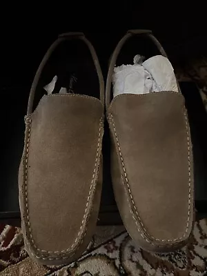 Kenneth Cole Cast And Crew 11.5 Hombres Sin Cordones Gamuza Nuevo En Caja Foto 1 de 4