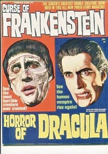 FAMOUS FILMS 2 VF FRANKENSTEIN DRACULA 1964 - Picture 1 of 2