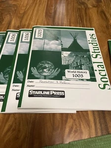 World History Curriculum. Starline Press social studies 1001 1003 1006 1008 1009 - Bild 1 von 7
