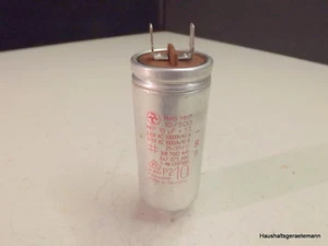 Condensador AEG Privileg MAB 10/500 MKP 10uF 3087082AA5 647075880 TNR 4597680 - Imagen 1 de 2