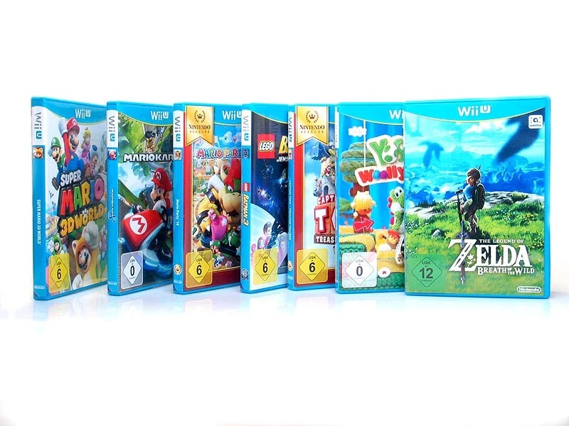 Wii U SPIELE AUSWAHL - SUPER MARIO 3D WORLD / KART 8 / PARTY / ZELDA / LEGO  - Bild 1 von 1