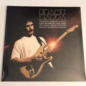 Frank Zappa Live Barcelona 1988 ClassicSpanish Broadcast Vol 2 Vinyl 2 LP Sealed - Picture 1 of 10