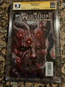 Wolverine #71 - CGC 9.2 Sig Series Dexter Vines - Old Man Logan - Death Hawkeye - Picture 1 of 3