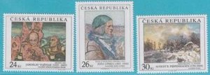 Tschechische Republik 2011 ** postfrisch MiNr. 703-705 Gemälde Kunst - Picture 1 of 1