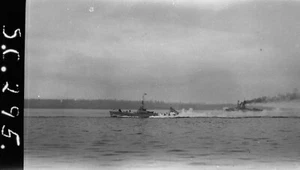 SC-295 Submarine Chaser-Puget Sound-WA Vintage Early 1920's Photo Negative - Picture 1 of 2