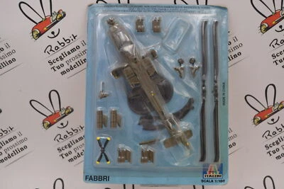 DIE CAST  ELICOTTERI 1/100 " AH - 64 APACHE "  FABBRI ITALERI - Immagine 1 di 2
