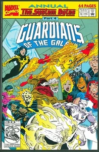 Guardians of the Galaxy Annual 2 NM+ 9.6 Korvac Marvel Comics 1992 - Picture 1 of 2
