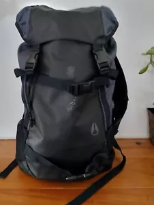 Auth NIXON - Black Nylon PVC Backpack - Picture 1 of 13