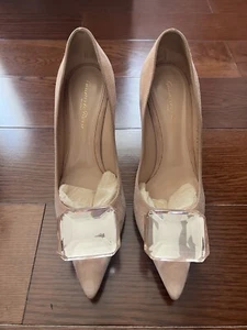 Gianvito Rossi Pumps 37.5 Jaipur crystal embellished, Slightly used, powder Pink - Picture 1 of 6
