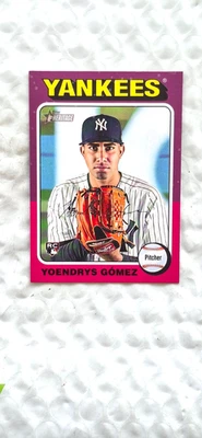 2024 Topps Heritage - Yoendrys Gomez - Rookie Card # 661  - NRMNT/MINT - Image 1 of 4