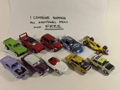 Johnny Lightning Lot of 10 Indy Ford Mustang Corvette, 2 x Datsun 510 Greenlight - Image 1 of 4