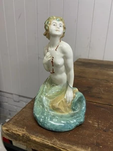 Antique Royal Doulton Figurine Mermaid HN97 224 Harry Tittenson - Picture 1 of 9
