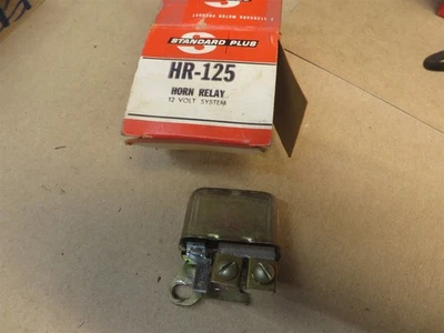 РУПОРНОЕ РЕЛЕ СТАНДАРТНЫЕ ПРОДУКТЫ ДВИГАТЕЛЯ # HR-125 винтажные новые из старых запасов подходят для GM, GMC - Изображение 1 из 4
