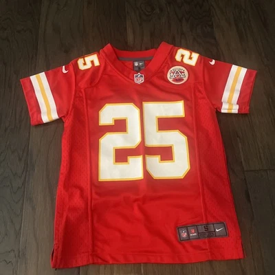 Футболка для мальчика Jamaal Charles размер Small Kansas City Chiefs красная Nike полиэстер - Изображение 1 из 2