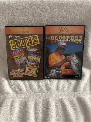 BILL DANCE FISHING BLOOPERS MEMEORABLE MOMENTS VOL. 1-3 DVD SET 1 2 3 FREE SHIP - Image 1 of 4