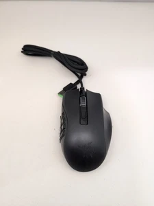 Razer Naga X Wired MMO Gaming Mouse 12 Programmable Buttons Tested & Working - Picture 1 of 5