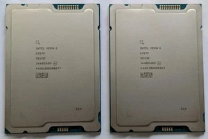 Pair Of Intel Xeon 6 6767P SRV5F - Picture 1 of 2