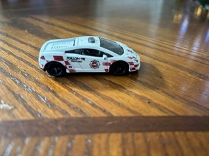 Matchbox Lamborghini Gallardo LP560-4 Polizia White Airport Support Vehicle 2012 - Bild 1 von 4