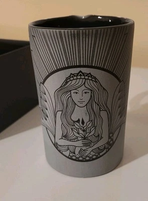NUEVO Starbucks Reserve Empire State Deco Sirena Cemento Taza Regalo Foto 1 de 4