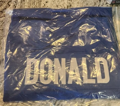 Camiseta deportiva Aaron Donald Auto certificado de autenticidad Beckett Foto 1 de 2