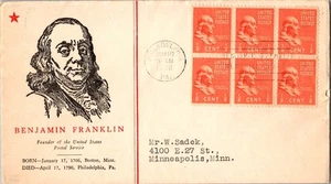 USA Scott 803 Schreibmaschinenadresse. - Bild 1 von 1