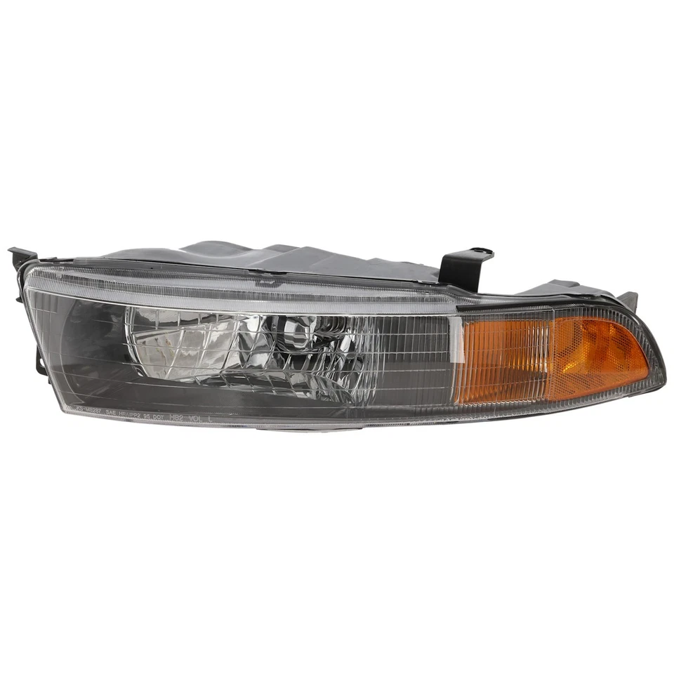 Headlight For 2002-2003 Mitsubishi Galant Left Clear Lens With Bulb - Image 1 of 1