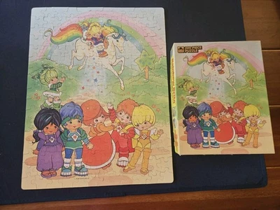 Rompecabezas Rainbow Brite 200 piezas vintage 1983 sello dorado completo  Foto 1 de 4