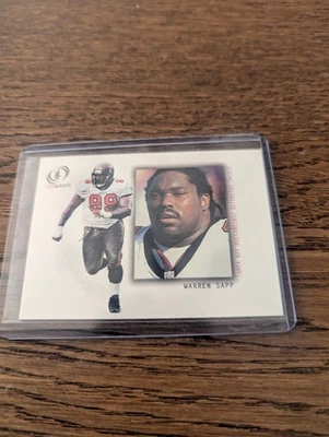 2001 Fleer Legacy - Warren Sapp #41 - Image 1 of 2
