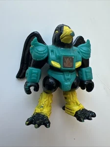 Battle Beasts #72 Crooked Crow Fire Rub & Weapon Hasbro Takara - Picture 1 of 8