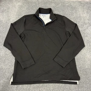 Pullover Birddogs Cuarto Cremallera 1/4 Cremallera Forrado Manga Larga Suave Golf Negro M - Imagen 1 de 8