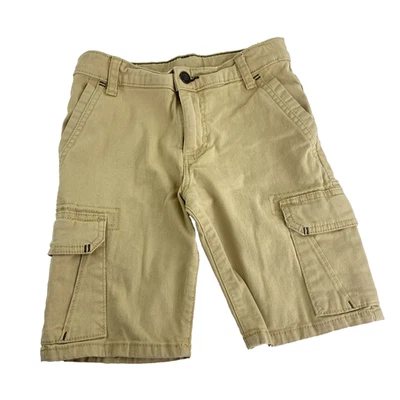 Шорты карго Wrangler для мальчиков размер 8 Reg регулируемая талия бежевые - Изображение 1 из 4