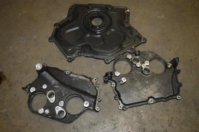 2010 2011 2012 JAGUAR XJ XJL MOTOR ENGINE TIMING COVERS 5.0L SUPERCHARGED - Image 1 of 4