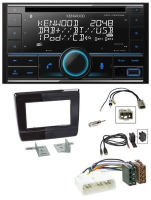 Kenwood CD 2DIN DAB USB MP3 Bluetooth Autoradio für Isuzu D-Max 2020 2021 Klavie - Bild 1 von 4