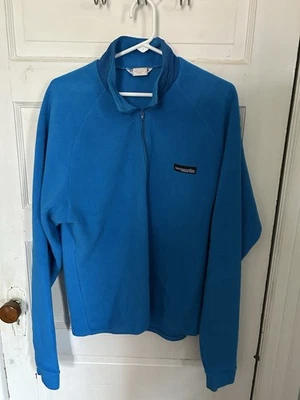 Pullover Cannondale MEDIANO 1/4 Cremallera Polar Manga Larga Azul Usado en Excelente Condición Foto 1 de 4