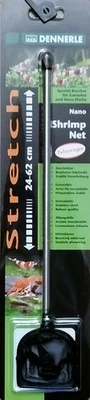 AS AQUARISTIK UND HEIMTIERBEDARF GMBH & CO. KG Dennerle Nano Shrimp Net Garnelen Fangnetz klein schwarz