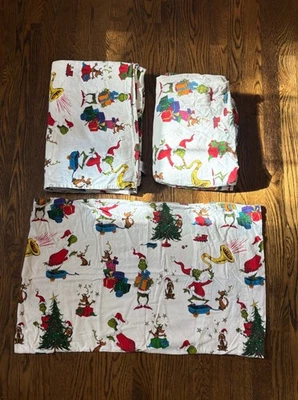 Dr. Seuss’s The Grinch™ & Max™ 3 pc. Twin Sheet Set Flannel ~ Pottery Barn Teen - Image 1 of 4