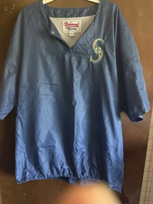 Vintage Seattle Mariners MLB Starter Diamond Collection Warmup Jacket Size 2XL - Image 1 of 2