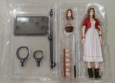 Figura de acción Play Art Kai Final Fantasy VII Aerith coleccionable estatua modelo juguete Foto 1 de 4