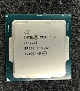 Procesador CPU Intel Core i7-7700 3,60 GHz cuatro núcleos SR338 LGA1151 - Imagen 1 de 1